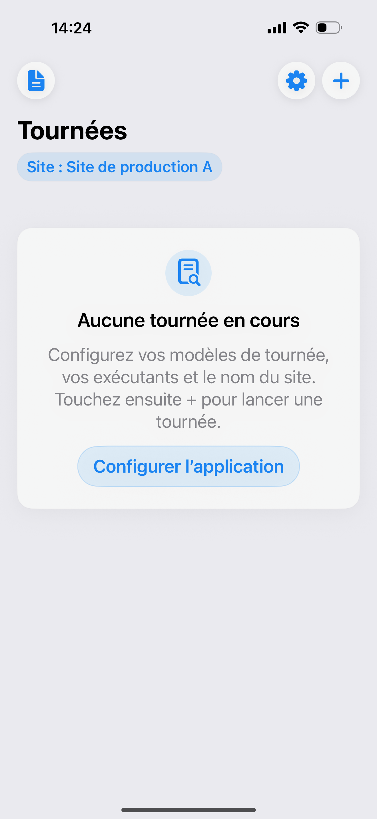 Vos tournées